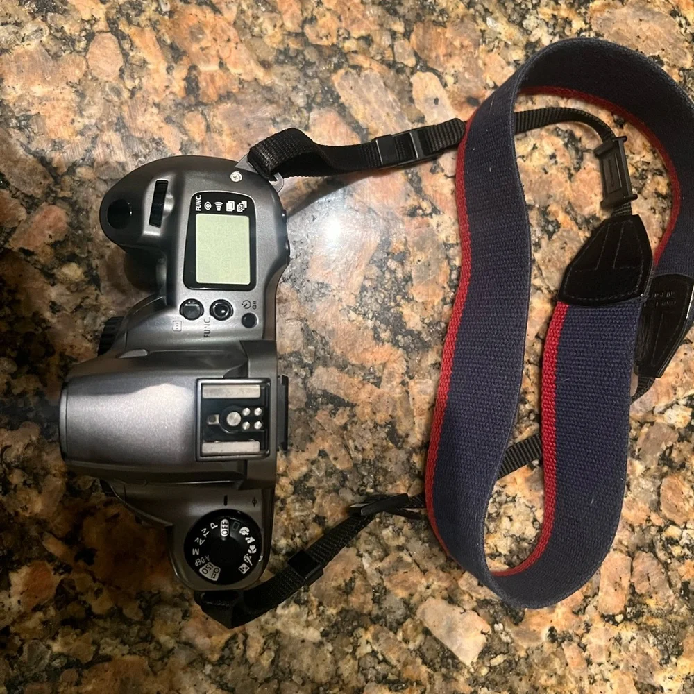 Canon EOS Rebel GII Camera - Black and Silver